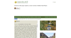 Desktop Screenshot of casaavo.com